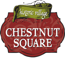 Chestnut Square Historic Village logo