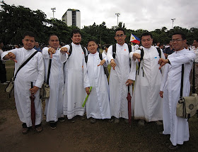 at the Million People March in Luneta