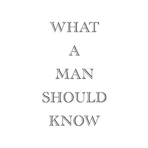 WHAT A MAN SHOULD KNOW logo