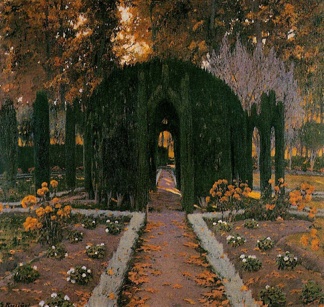 Santiago Rusiñol - La Glorieta (Aranjuez)