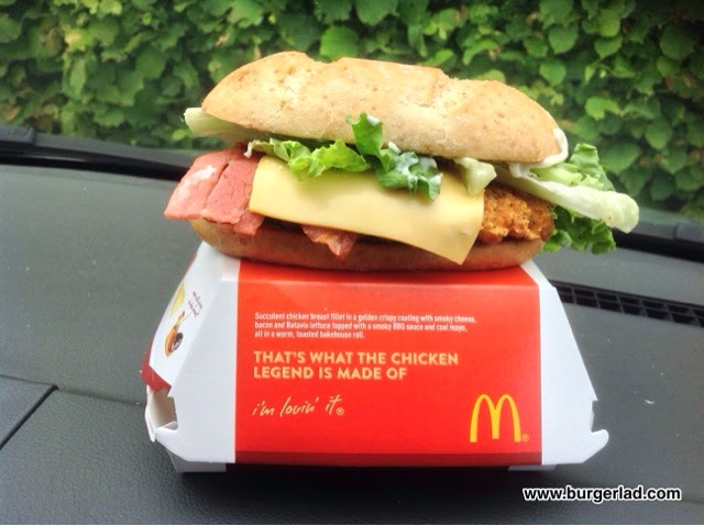 McDonald’s BBQ Chicken Legend Deluxe