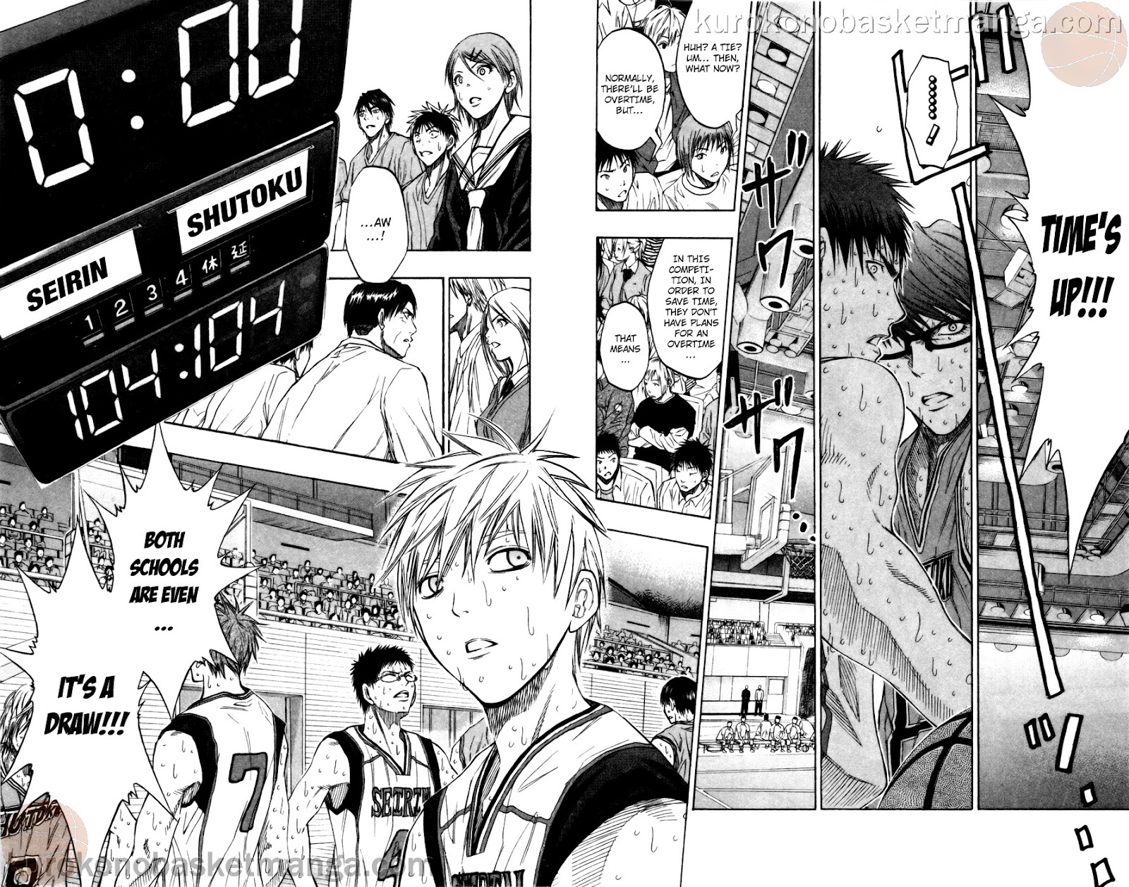 Kuroko no Basket Manga Chapter 92 - Image 18-19