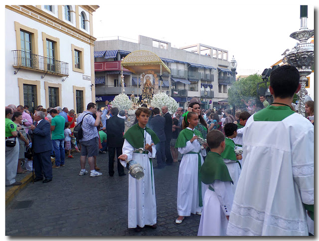 Salida procesional de Santa Ana Patrona de Dos Hermanas.