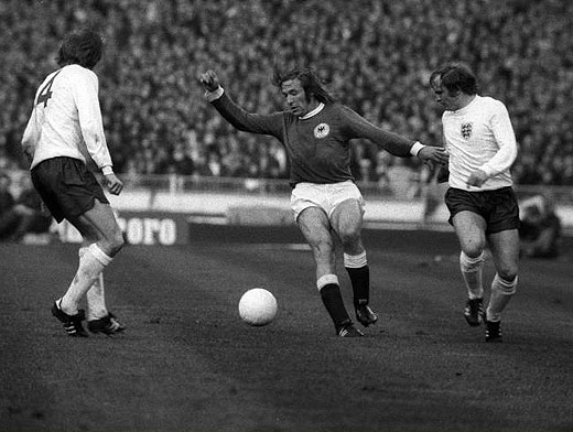 1972: England - West Germany 1-3