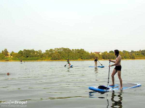 Stand up paddle - chodzenie po wodzie