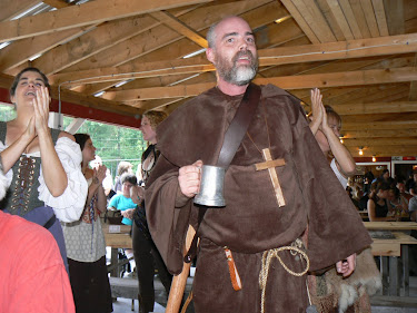 Greg Thompson as Friar Tuck at Mutton and Mead 2011