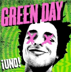 Uno, Green Day, new, album, front, cover, image