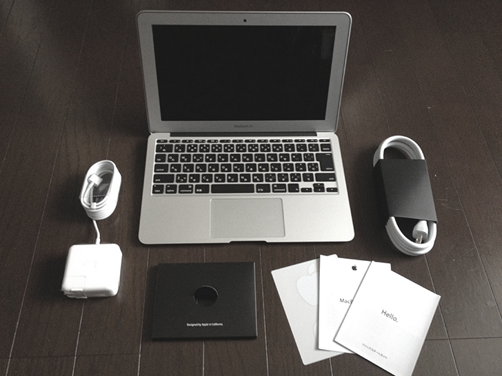 MacBook Air (Mid2012) MD224J/Aレビュー＆Air DisplayでiPadをセカンドDisplayにする方法