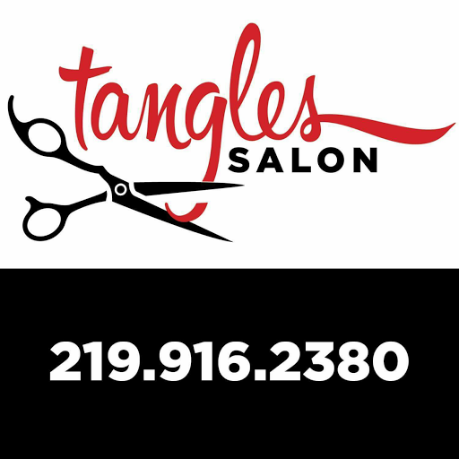 Tangles Salon logo