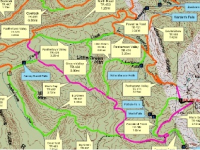 Panthertown Valley Trail Map Panthertown Valley Is This Week! | The Long Road To Zion