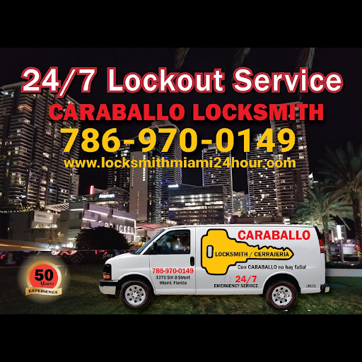 Caraballo Locksmith Miami logo