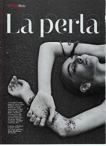 “La Perla Nera”, Vanity Fair Italia