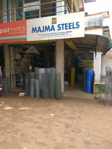 majma steel, Kakkad Rd, South Bazar, AKG Nagar Housing Colony, Puzhathi Housing colony, Kannur, Kerala 670005, India, Roofing_Supply_Shop, state KL