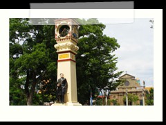 Rizal statue in Dumaguete City