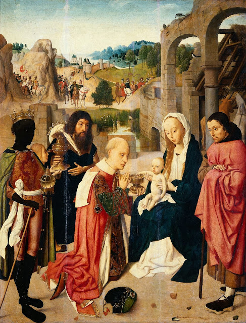  Geertgen tot Sint Jans - Adoration of the Magi
