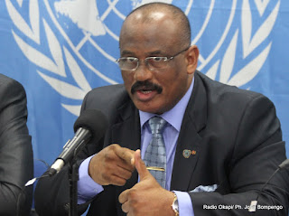 Le général Abdallah Wafy, Représentant spécial adjoint du secrétaire général de l'ONU chargé de l'Est de la RDC. Radio Okapi/ Ph. John Bompengo