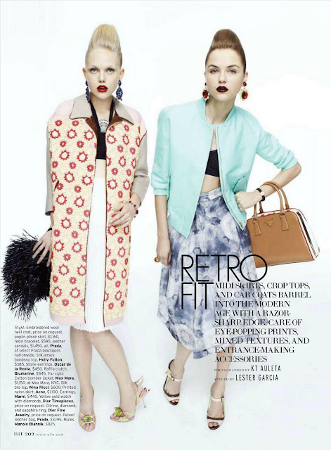 Retro Fit (Elle USA febrero 2011)