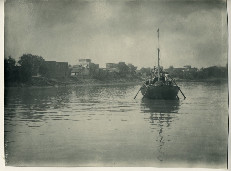 Indian Boats on River - Various Photographs 1900's - Old 
