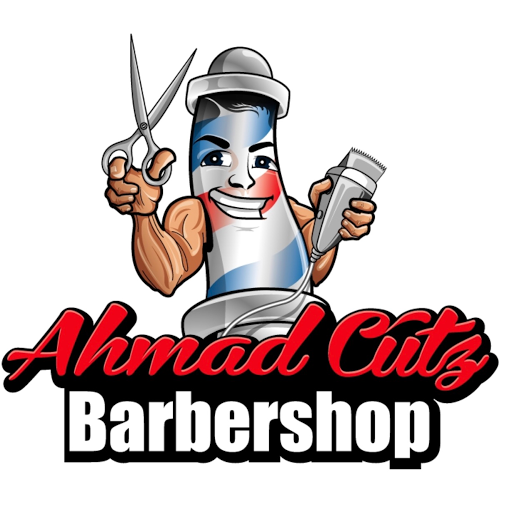 Ahmad Cutz Barbershop logo