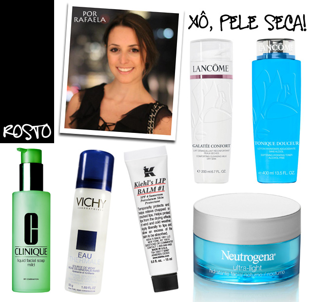 10 produtos para pele seca!