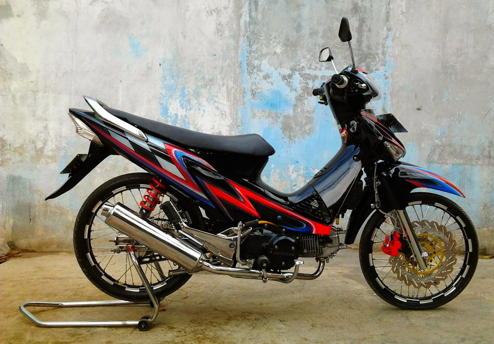 Modifikasi Motor Honda Supra  X 110