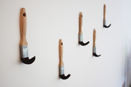 Fun, Original and Practical: Paint Brush Coat Hooks by Dominic Wilcox