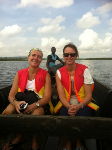Hede i Uganda : På väg från Bussi Island