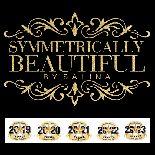 Symmetrically Beautiful by Salina logo
