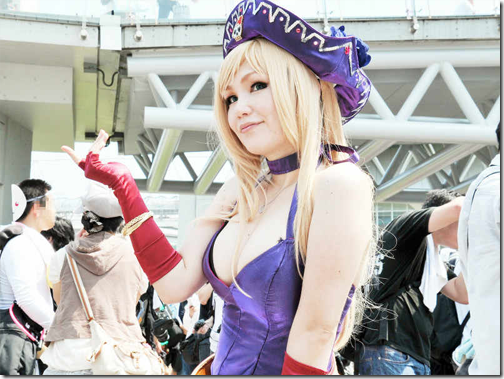 unknown cosplay 108 from summer comiket 2011 / the king of fighters xi cosplay - bonne jenet