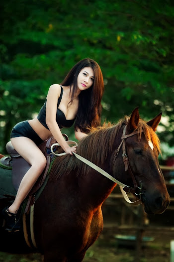 Cô gái này khoe nhan sắc và đường cong gợi cảm trong bộ ảnh chụp với ngựa co gai nay khoe nhan sac va duong cong goi cam trong bo anh chup voi ngua