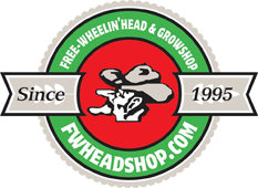 Free Wheelin Head & Growshop logo