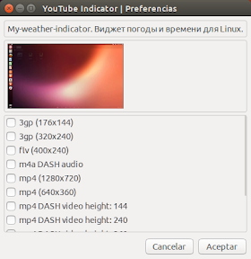 Descargar videos en Ubuntu con YouTube-Indicator
