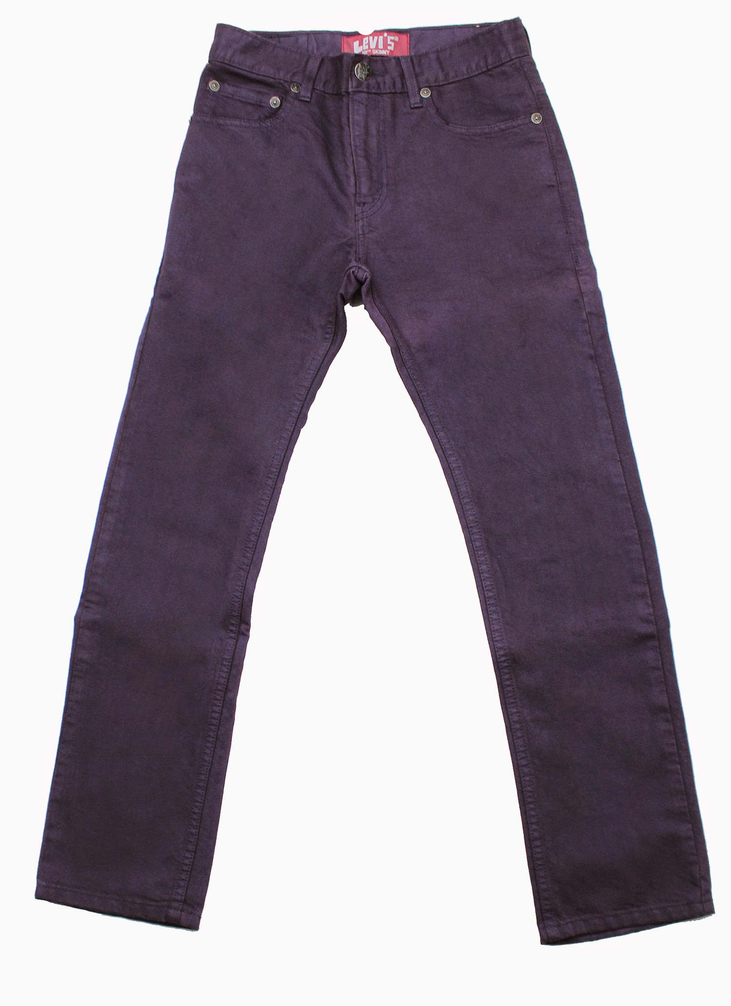 Levi's Youth 511 F0133 Boys Skinny Fit Denim Jeans Pants Purple | eBay