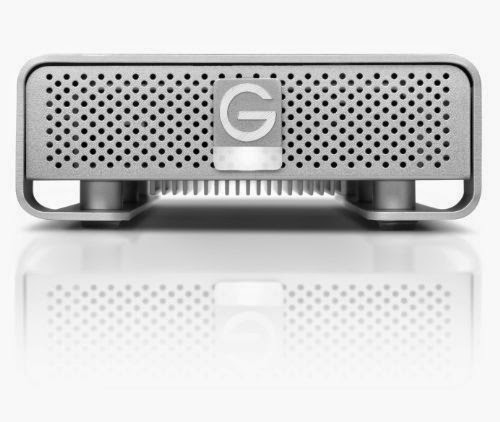  G-Technology G-DRIVE 4 TB 7200 RPM Professional-Strength External Hard Drive, Silver (0G02537)