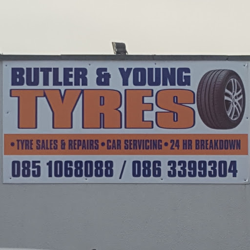 Butler & Young Tyres logo