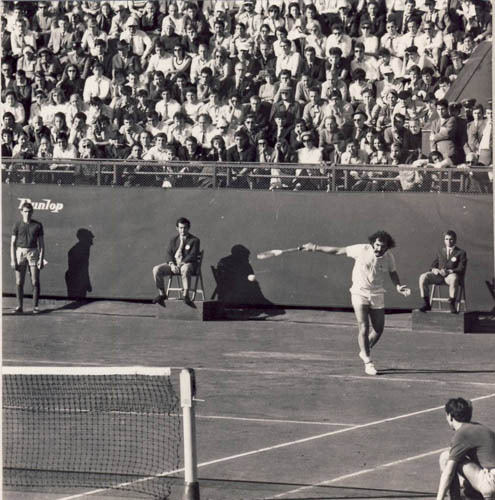 1972. Tiriac - Smith in Davis Cup