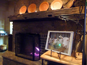 Meriwether's Sunday Supper series with Portland Creamery, the pics of the goats by Meriwether's fireplace