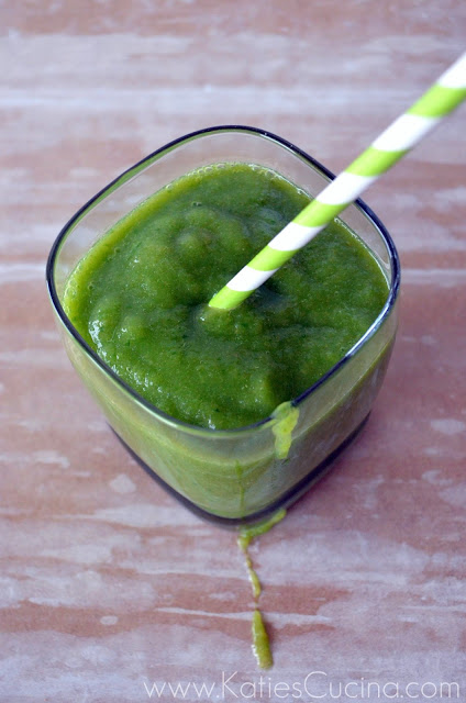 Pear-Mango-Spinach Juice from KatiesCucina.com