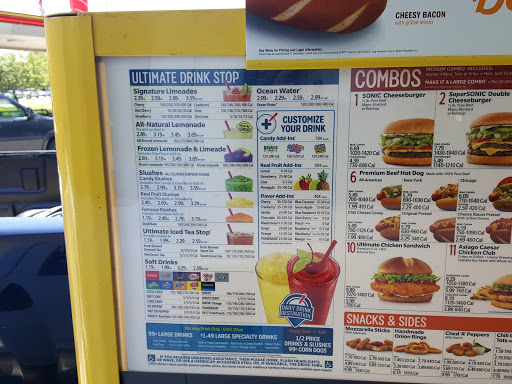 Fast Food Restaurant «Sonic Drive-In», reviews and photos, 721 E Rochambeau Dr, Williamsburg, VA 23188, USA