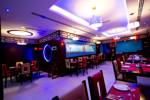 Blue Sapphire Restaurant, Lake Level - Platinum Tower, Cluster I - Dubai - United Arab Emirates, Restaurant, state Dubai