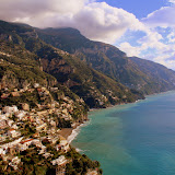 A Village Hugs The Coastline - Amalfi Coast, Italy