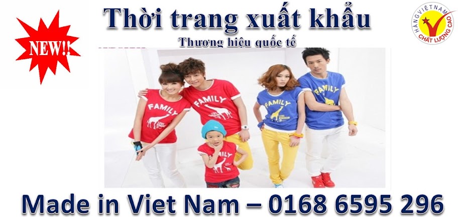 Shop quần áo thời trang nam, nữ, trẻ em Made in Viet Nam xuất khẩu Slide4