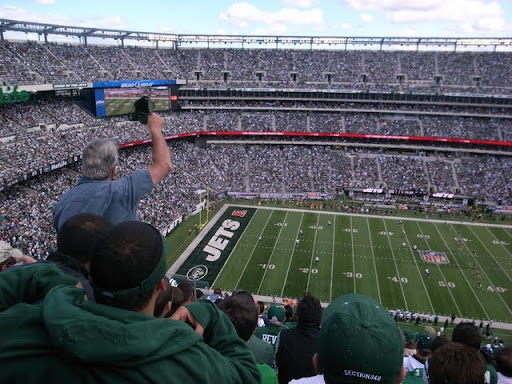初 アメフト観戦 ニューヨーク ジェッツ New York Jets Vs ジャクソンビル ジャガーズ戦を見に ニュージャージーのメットライフ スタジアムへ Big Apple まるかじり
