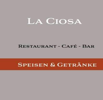 La Ciosa Restaurant-Café-Bar logo