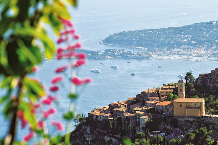 Provence coastline. From Provence Food and Wine: The Art of Living