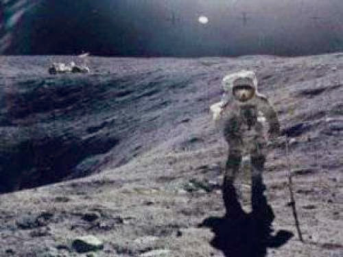 Best Ufo Photograph 1972 Apollo 16 Moon