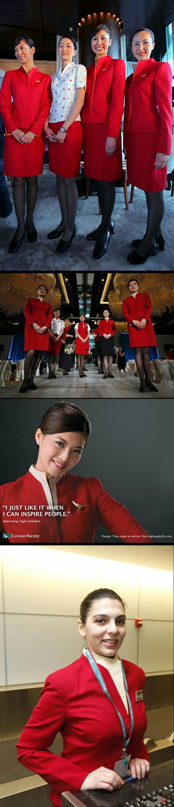 Blog Serius Serius Uniform Pramugari Cathay Pacific Didakwa