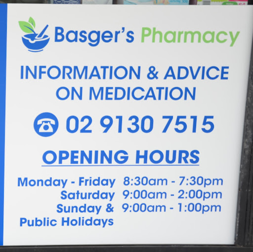 Basgers Pharmacy logo