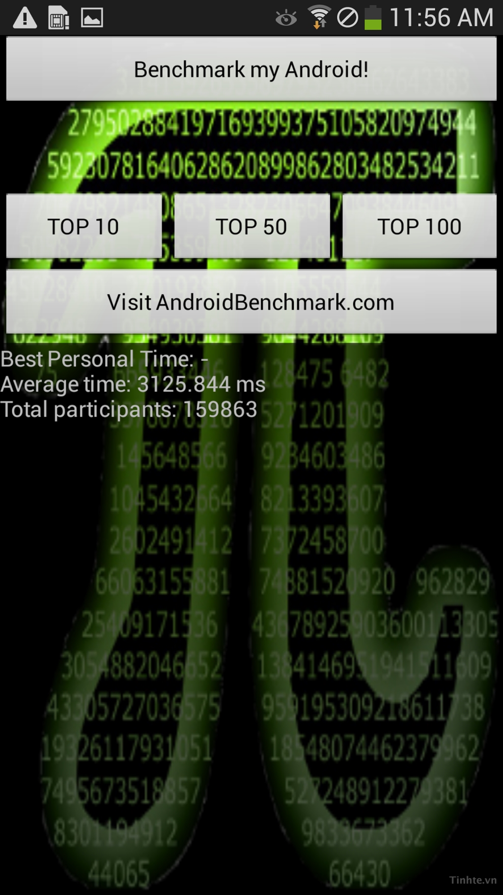 benchmarkPi