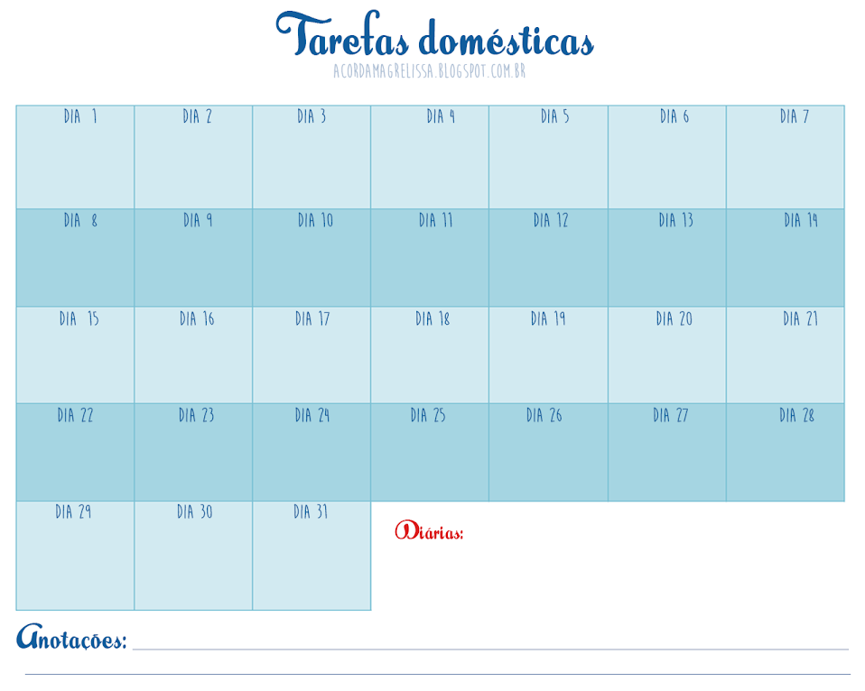 Acorda Magrelissa Como Criar Uma Rotina Doméstica E Manter A Casa Organizada 6258